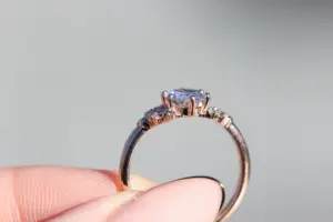 enchanted forest 1ct oval lab diamond