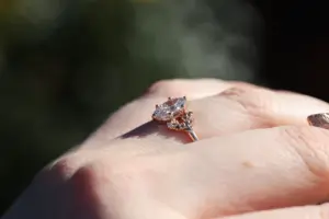 enchanted forest 1ct oval lab diamond