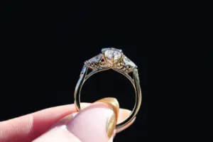 artemisia with 1.6ct marquise lab diamonds