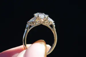artemisia with 1.6ct marquise lab diamonds