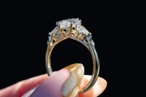 artemisia with 1.6ct marquise lab diamonds