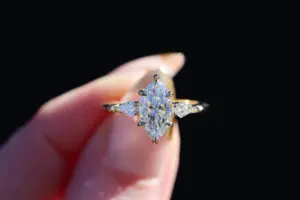 artemisia with 1.6ct marquise lab diamonds