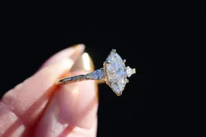 artemisia with 1.6ct marquise lab diamonds